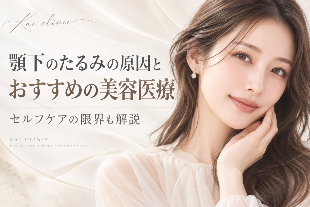 顎下　たるみ