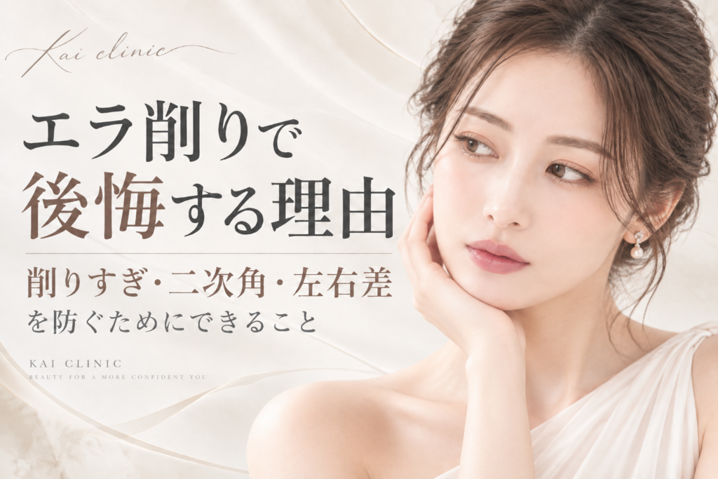 エラ削り 後悔　理由